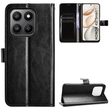Honor 400 Smart Wallet Hülle mit Ständer - Schwarz