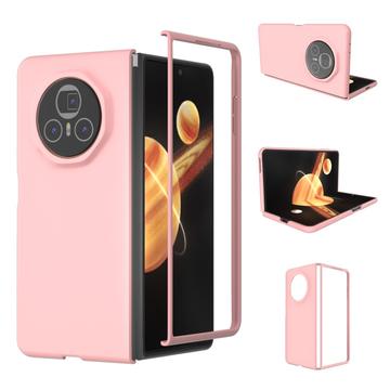 Honor Magic V3 Gummierte Kunststoff Hülle - Rosa