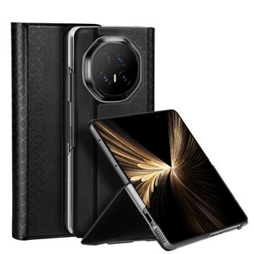 Honor Magic V5 Dux Ducis Bril Flip Hülle - Schwarz