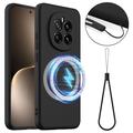 Honor Magic7 Liquid Silikonhülle - MagSafe-kompatibel - Schwarz