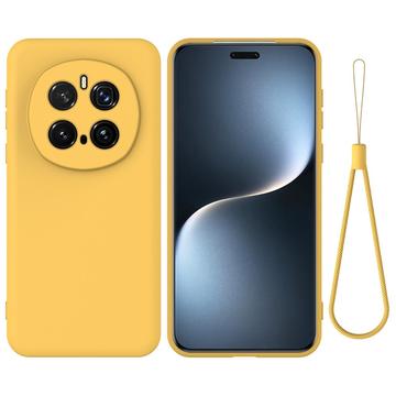 Honor Magic7 Pro Liquid Silikonhülle mit Handschlaufe