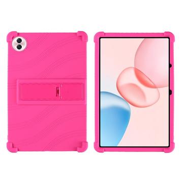 Honor Pad 10 Silikonhülle mit Kickstand - Hot Pink