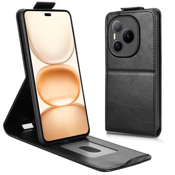 Honor Power Vertikal Flip Hülle mit Ständer - Schwarz