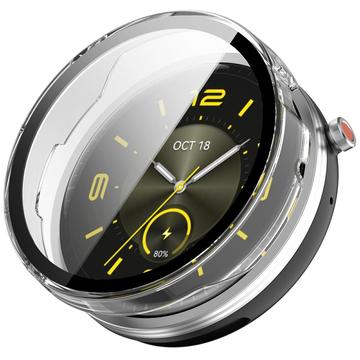 Honor Watch Fit Elegant Kunststoff Hülle mit Panzerglas - Durchsichtig