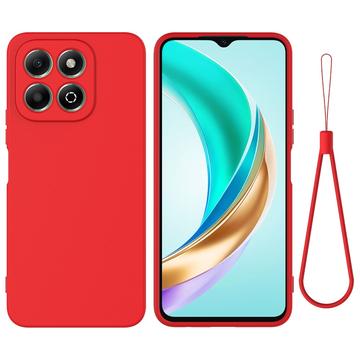 Honor X6c Liquid Silikonhülle mit Handschlaufe
