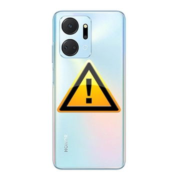 Honor X7a Akkufachdeckel Reparatur - Silber
