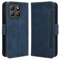 Honor X8c Kartenetui mit Geldbörse - blau