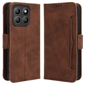 Honor X8c Kartenetui mit Geldbörse - Braun