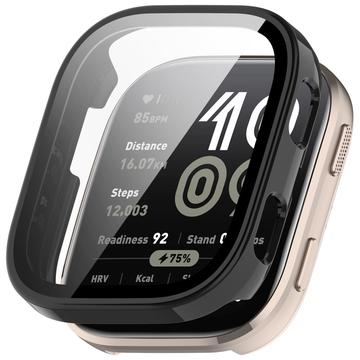 Huami Amazfit Bip 6 Kunststoff Hülle mit Panzerglas - Schwarz