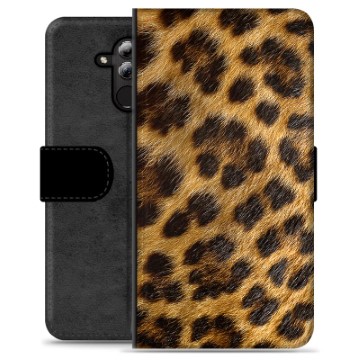 Huawei Mate 20 Lite Premium Schutzhülle mit Geldbörse - Leopard