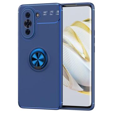 Huawei Nova 10 TPU Hülle mit Ringhalterung - Blau