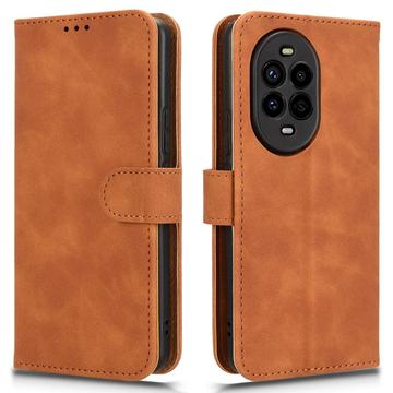 Huawei Nova 13 Pro Wallet Schutzhülle mit Magnetverschluss - braun