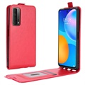 Huawei P Smart 2021 Vertikale Flip Case mit Kartensteckplatz