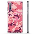 Huawei P20 Pro Hybrid Hülle - Rosa Tarnung
