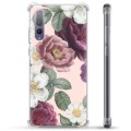 Huawei P20 Pro Hybrid Hülle - Romantische Blumen