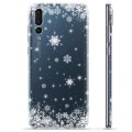 Huawei P20 Pro TPU Hülle - Schneeflocken