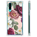 Huawei P30 Hybrid Hülle - Romantische Blumen