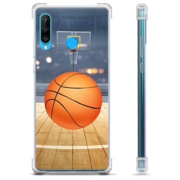 Huawei P30 Lite Hybrid Hülle - Basketball