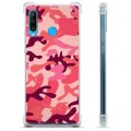 Huawei P30 Lite Hybrid Hülle - Rosa Tarnung