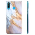 Huawei P30 Lite TPU Hülle - Eleganter Marmor