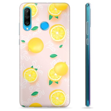 Huawei P30 Lite TPU Hülle - Zitronen-Muster