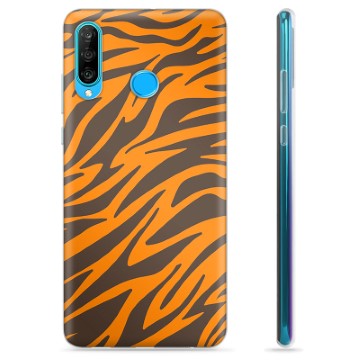 Huawei P30 Lite TPU Hülle - Tiger