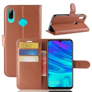 Huawei P30 Lite Wallet Schutzhülle mit Magnetverschluss - Braun