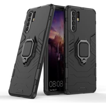 Huawei P30 Pro Hybrid Case mit Ringhalterung