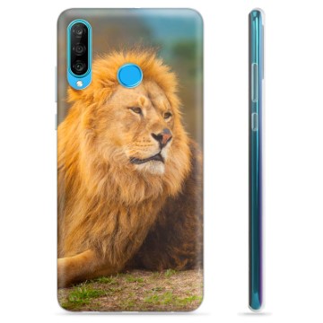 Huawei P30 Lite TPU Hülle - Löwe