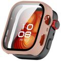 Huawei Watch Fit 4 Pro Kunststoff Hülle mit Panzerglas - Rosa