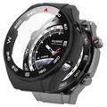 Huawei Watch Ultimate Kunststoff Hülle mit Panzerglas - 9H - Schwarz