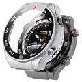 Huawei Watch Ultimate Kunststoff Hülle mit Panzerglas - 9H - Silber