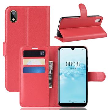 Huawei Y5 (2019) Wallet Schutzhülle mit Magnetverschluss