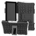 Huawei MediaPad T5 10 Anti-Rutsch Hybrid Case - Schwarz / Weiß