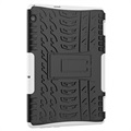 Huawei MediaPad T5 10 Anti-Rutsch Hybrid Case - Schwarz / Weiß