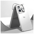 iPhone 14 Pro Max Hybrid Hülle mit Verstecktem Ständer - Weiß