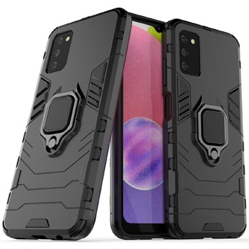 Samsung Galaxy A03s Hybrid Case mit Ringhalterung