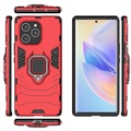 Honor 60 SE Hybrid Case mit Ringhalterung - Rot