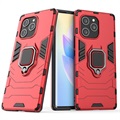 Honor 60 SE Hybrid Case mit Ringhalterung - Rot