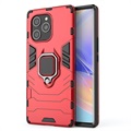 Honor 60 SE Hybrid Case mit Ringhalterung - Rot