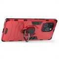 Honor 60 SE Hybrid Case mit Ringhalterung - Rot