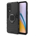 OnePlus Nord 2 5G Hybrid Case mit Ringhalterung - Schwarz