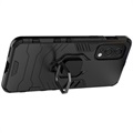 OnePlus Nord 2 5G Hybrid Case mit Ringhalterung - Schwarz