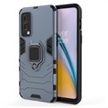 OnePlus Nord 2 5G Hybrid Case mit Ringhalterung - Blau