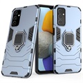 Samsung Galaxy M23/F23 Hybrid Case mit Ringhalterung - Blau