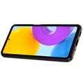 Samsung Galaxy M52 5G Hybrid Case mit Ringhalterung - Schwarz
