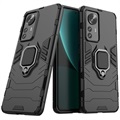 Xiaomi 12 Pro Hybrid Hülle mit Ringhalter - Schwarz