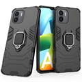 Realme GT Neo2 Hybrid Case mit Ringhalterung - Schwarz