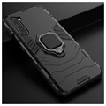 OnePlus Nord Hybrid Case mit Ringhalterung - Schwarz