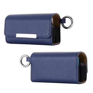 IQOS 3/3 DUO E-Zigaretten Lederetui - Dunkelblau